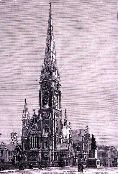 Scots Church, Collins Street, Melbourne, Australia, fra 