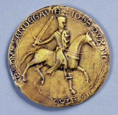 Kong Johns segl (1167-1216) 1200 av English School