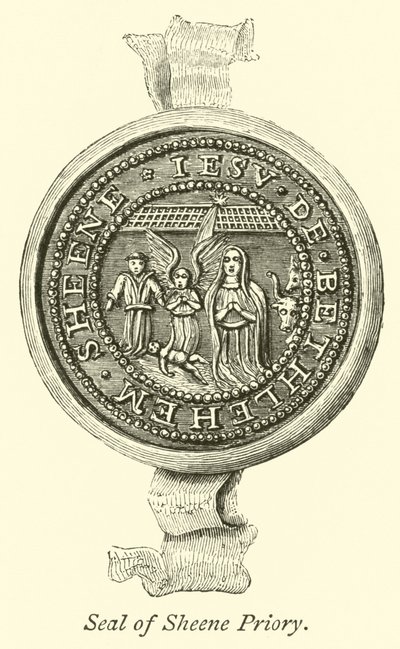 Segl av Sheene Priory av English School