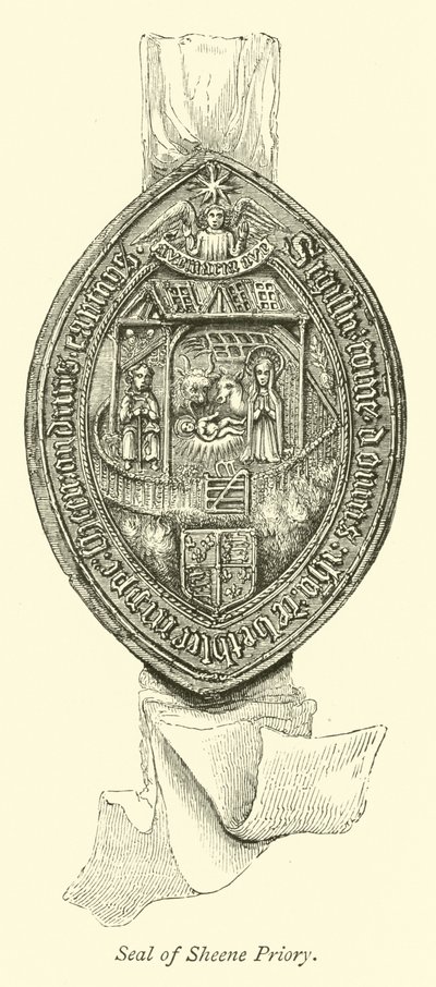 Segl av Sheene Priory av English School