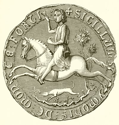 Segl av Simon de Montfort av English School