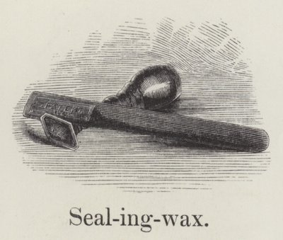 Forseglingsvoks (gravering) av English School