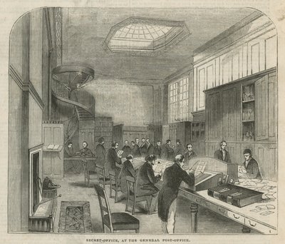 Hemmelig kontor ved General Post Office av English School