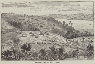 Settlement of Manyanga (gravering) av English School