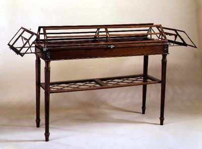 Sextett-Notenständer, spätes 18. Jahrhundert von English School