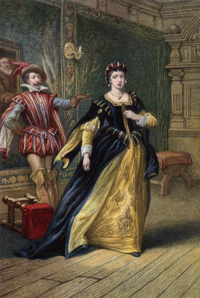 Shakespeare, Taming of the Shrew, akt II, scene 1 av English School