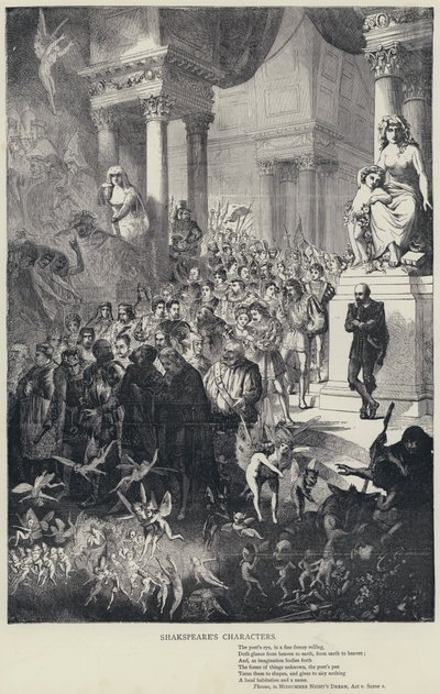 Shakespeares karakterer, Theseus, i Midsummer Night