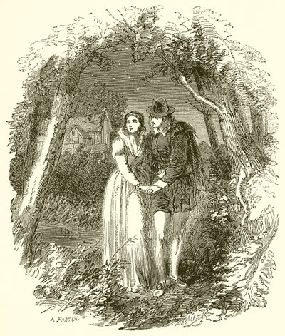 Shakespeare med sin kone å være av English School