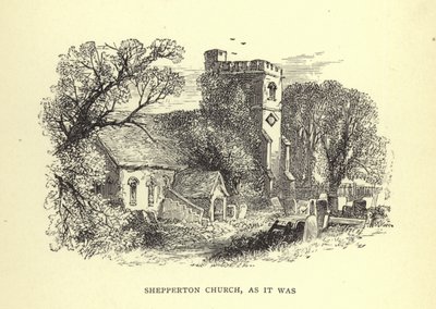 Shepperton Church, som den var av English School