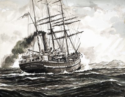 Ships of Discovery: "Et forferdelig sted" av English School