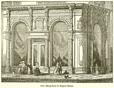 Butikkfront i Regent Street av English School