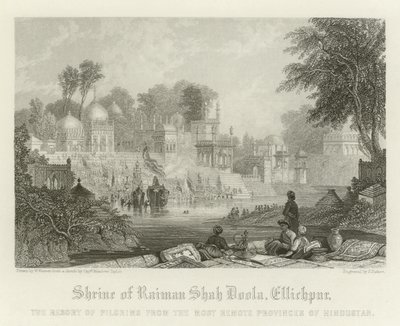Helligdommen til Raiman Shah Doola, Ellichpur, India av English School