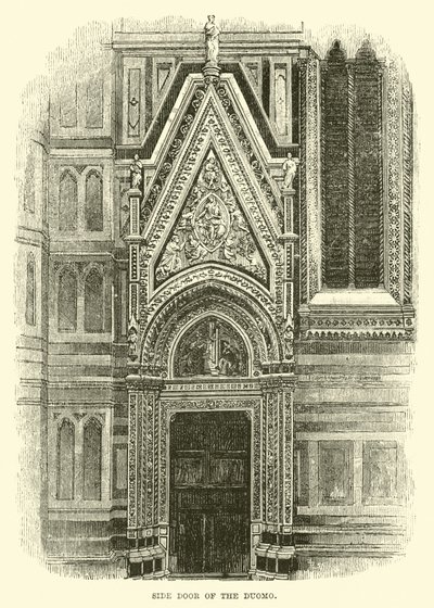 Sidedør til Duomo av English School