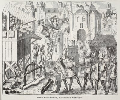 Siege Operations, femtende århundre av English School