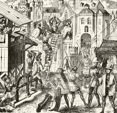 Beleiringsoperasjoner på 1400-tallet, fra 