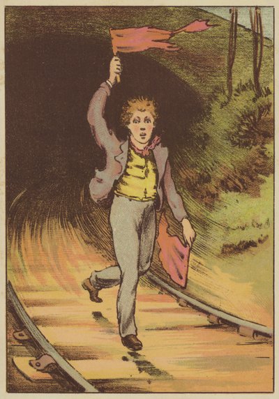 Signalekspress (farget gravering) av English School