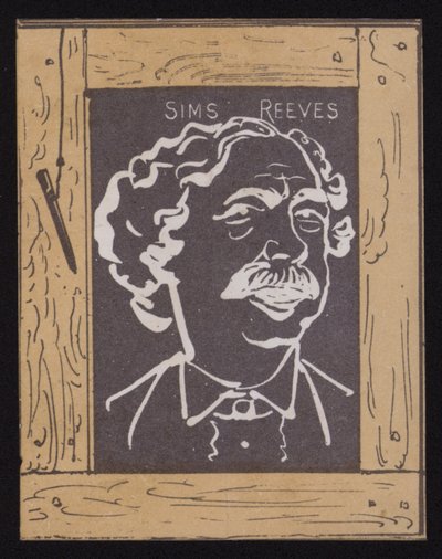 Sims Reeves, englischer Opernsänger von English School
