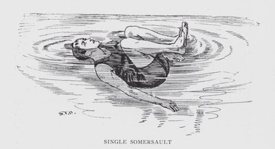 Enkel salto (litho) av English School
