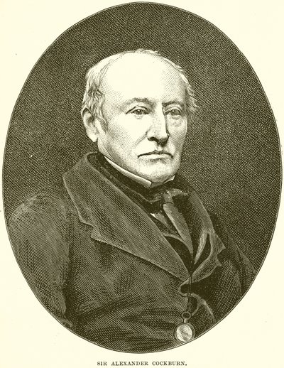 Sir Alexander Cockburn av English School
