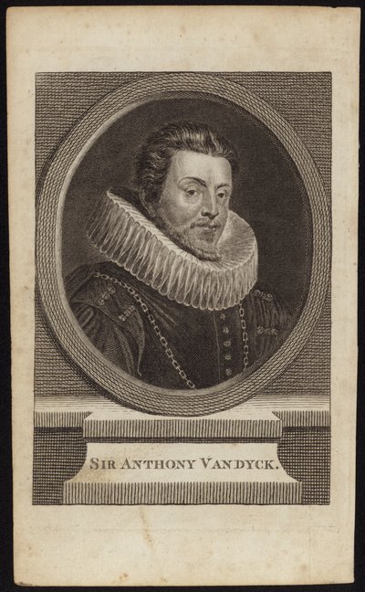 Sir Anthony van Dyck av English School