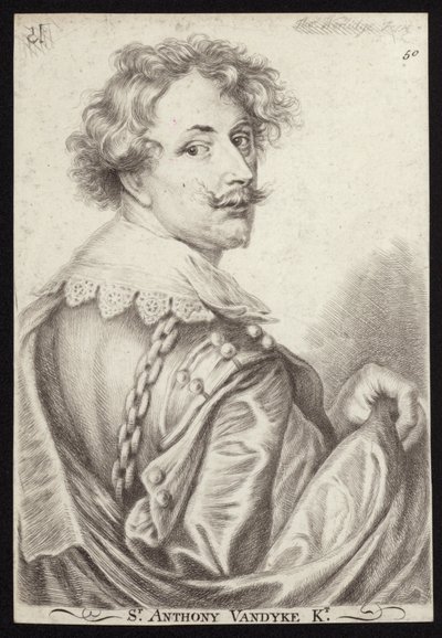 Sir Anthony van Dyck av English School