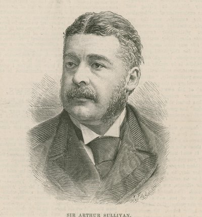 Sir Arthur Sullivan av English School