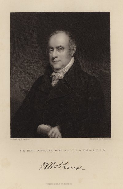 Sir Benjamin Hobhouse av English School