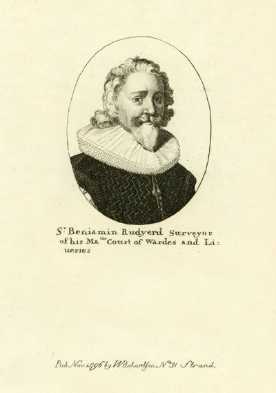 Sir Benjamin Rudyerd av English School