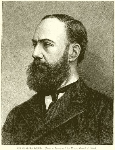 Sir Charles Dilke av English School