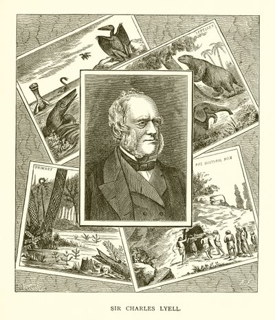 Sir Charles Lyell av English School