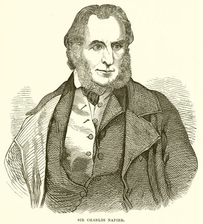 Sir Charles Napier av English School