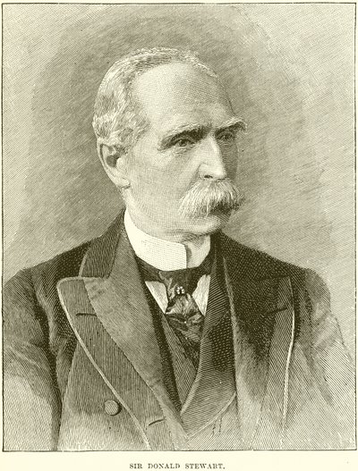 Sir Donald Stewart av English School