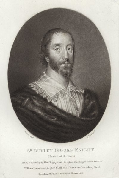 Sir Dudley Digges Knight av English School