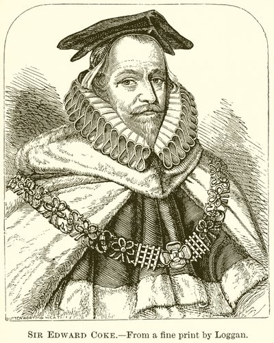 Sir Edward Coke av English School