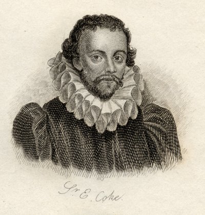 Sir Edward Coke, fra 