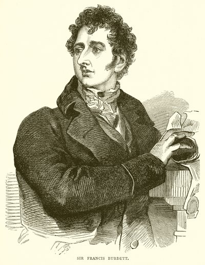 Sir Francis Burdett av English School