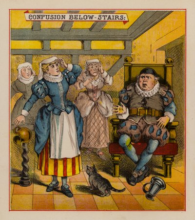 Sir Francis Drake And His Goblins (litho-farge) av English School
