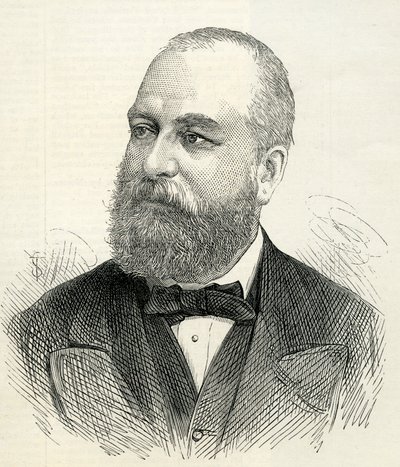 Sir Francis Philip Cunliffe-Owen (1828-94) fra The Illustrated London News 8. november 1873 av English School