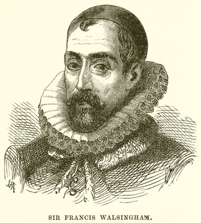 Sir Francis Walsingham av English School