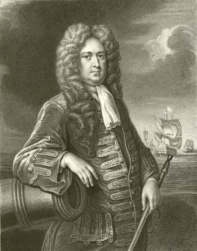 Sir George Rooke av English School