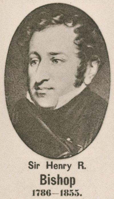 Sir Henry Rowley Bishop (gravyr) av English School