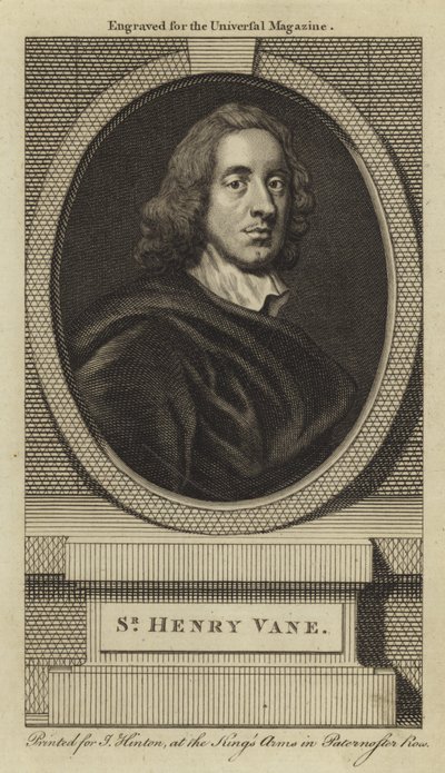 Sir Henry Vane av English School