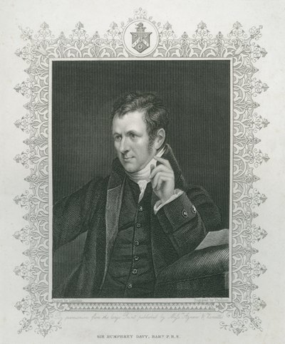 Sir Humphry Davy (1778–1829) av English School