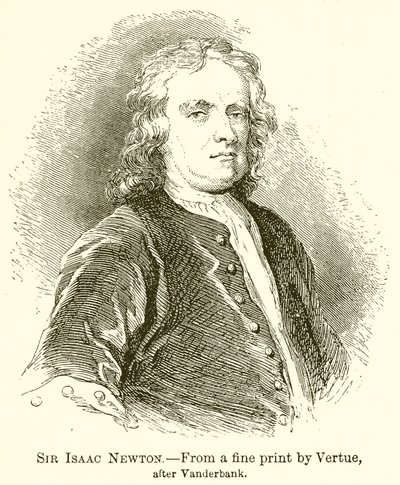 Sir Isaac Newton av English School