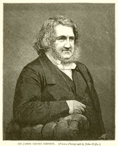 Sir James Young Simpson av English School