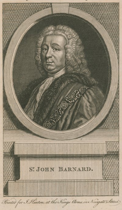 Sir John Barnard, Lord Mayor of London av English School