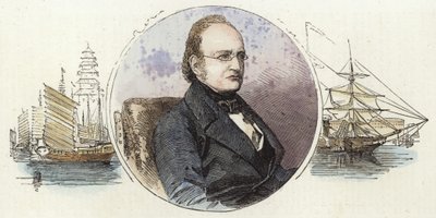Sir John Bowring av English School