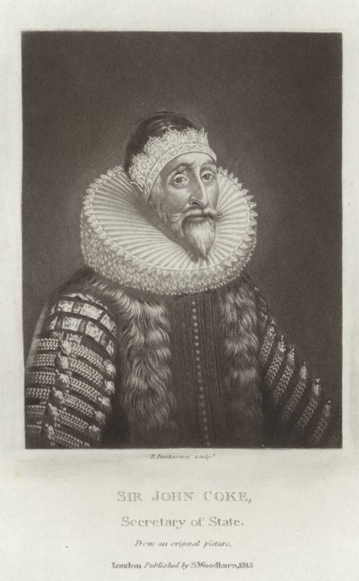 Sir John Coke av English School