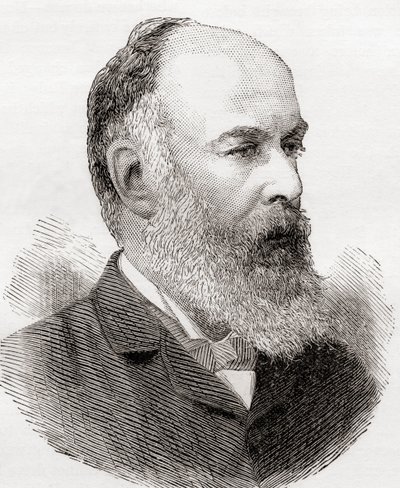 Sir John Eldon Gorst av English School