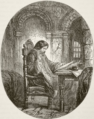 Sir John Eliot i fengsel, fra 